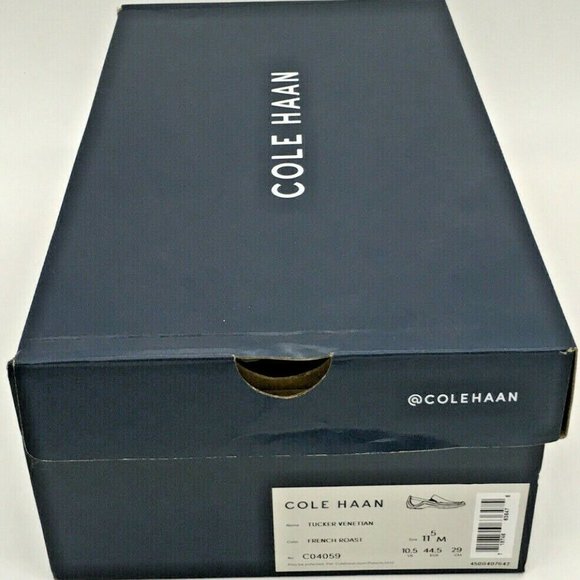 Cole Haan Tucker Venetian Men's French Roast Leath - Picture 11 of 12